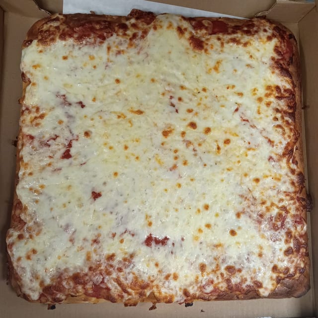 Sicilian Square Pizza.