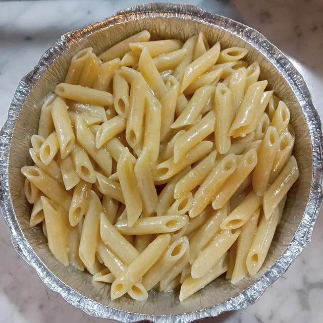 Pasta w/ Butter Sauce.