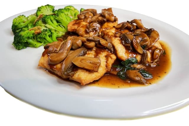 Full Tray Chicken Marsala.