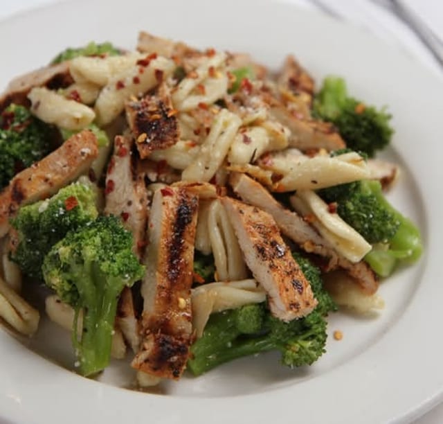 Full Tray Cavatelli and Broccoli.