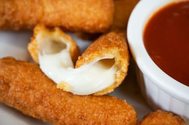 Full Tray Mozzarella Sticks.