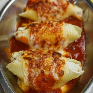 Stuffed Shells Parmigiana
