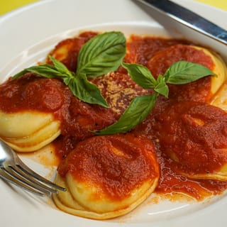 Ravioli Parmigiana